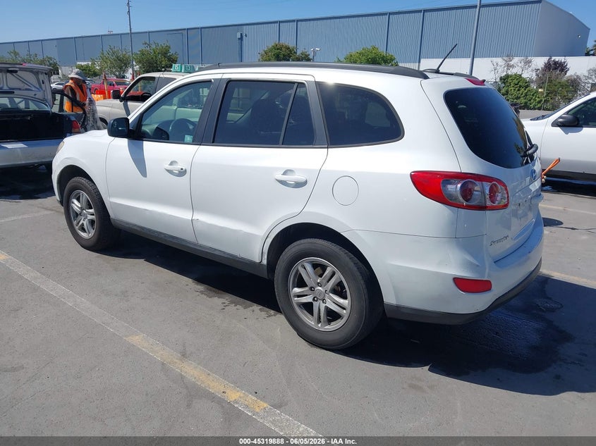 2012 Hyundai Santa fe VIN 5XYZGDAB5CG124323 IAAI salvage auction — NORMAL WEAR, Salvage (California), sold $750 on 2026-07-13 (photo 3)