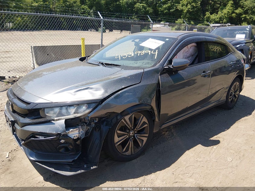 2017 Honda Civic VIN SHHFK7H53HU414138 IAAI salvage auction — LEFT FRONT, Salvage (Massachusetts), sold $1,900 on 2026-07-28 (photo 2)
