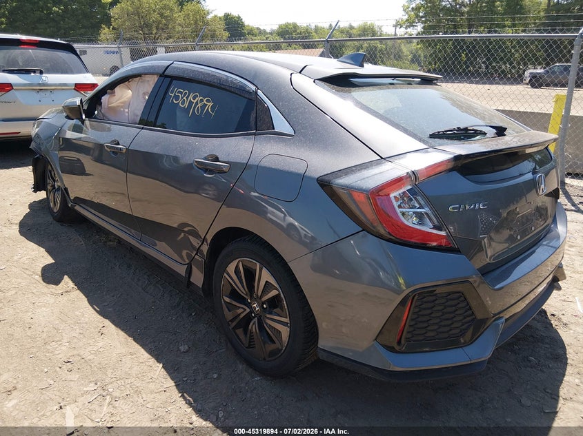 2017 Honda Civic VIN SHHFK7H53HU414138 IAAI salvage auction — LEFT FRONT, Salvage (Massachusetts), sold $1,900 on 2026-07-28 (photo 3)