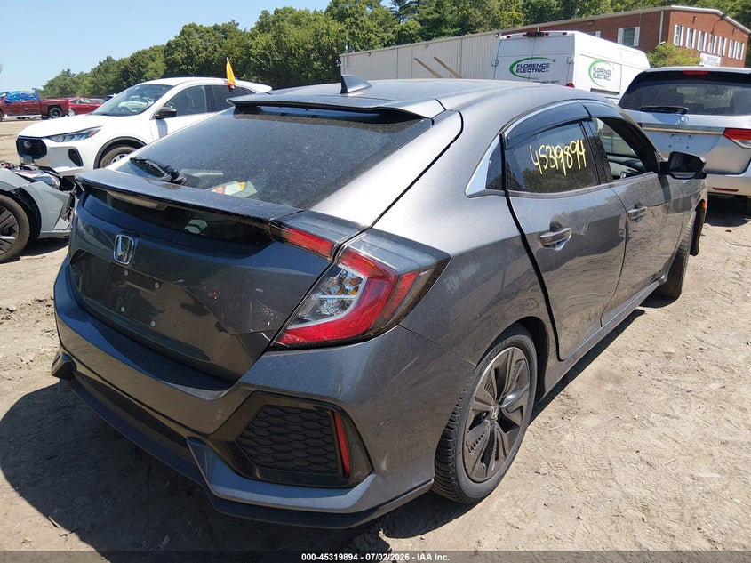 2017 Honda Civic VIN SHHFK7H53HU414138 IAAI salvage auction — LEFT FRONT, Salvage (Massachusetts), sold $1,900 on 2026-07-28 (photo 4)