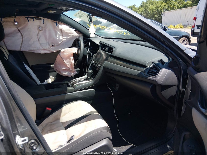 2017 Honda Civic VIN SHHFK7H53HU414138 IAAI salvage auction — LEFT FRONT, Salvage (Massachusetts), sold $1,900 on 2026-07-28 (photo 5)