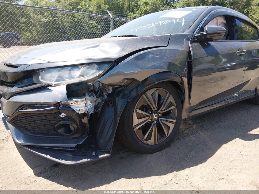 2017 Honda Civic VIN SHHFK7H53HU414138 IAAI salvage auction — LEFT FRONT, Salvage (Massachusetts), sold $1,900 on 2026-07-28 (photo 6)