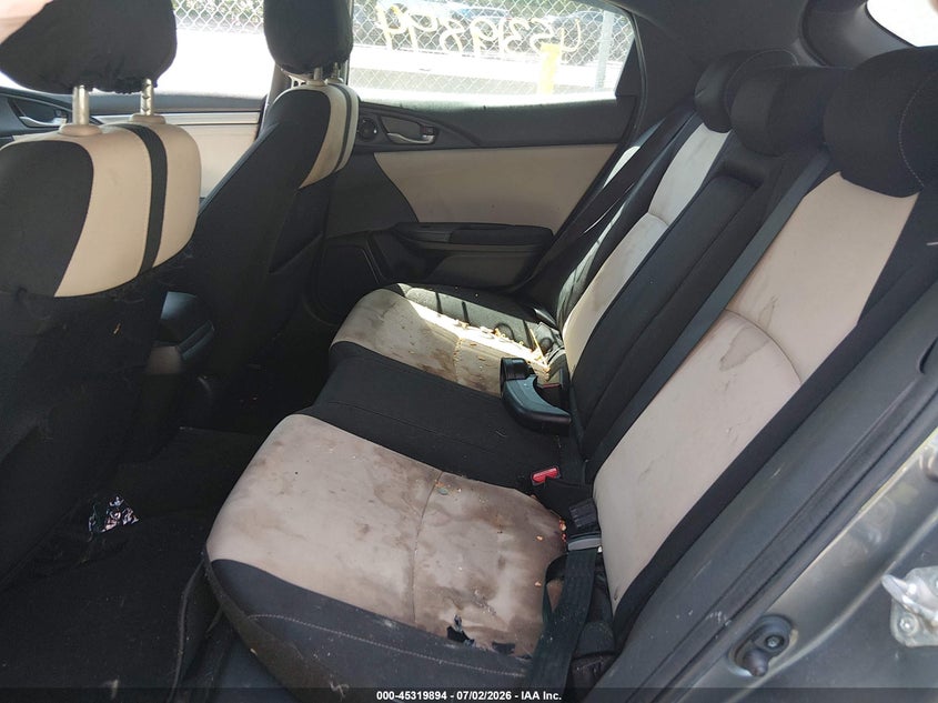 2017 Honda Civic VIN SHHFK7H53HU414138 IAAI salvage auction — LEFT FRONT, Salvage (Massachusetts), sold $1,900 on 2026-07-28 (photo 8)