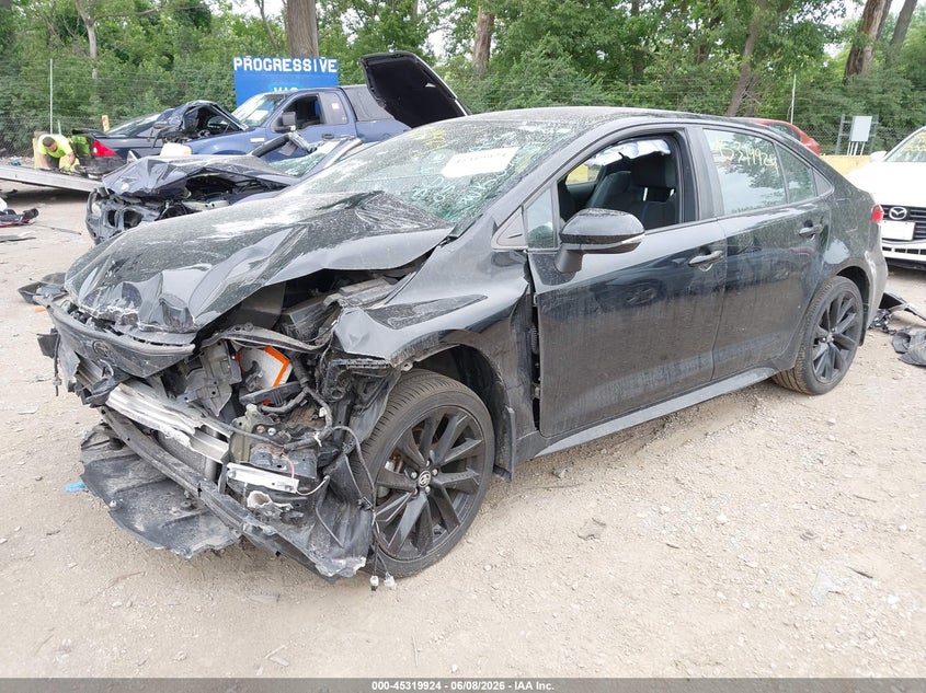 2021 Toyota Corolla VIN 5YFS4MCE0MP072551 IAAI salvage auction — FRONT END, Salvage Title, sold $3,500 on 2026-07-08 (photo 2)