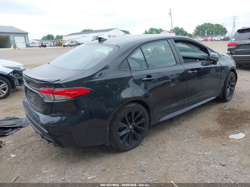 2021 Toyota Corolla VIN 5YFS4MCE0MP072551 IAAI salvage auction — FRONT END, Salvage Title, sold $3,500 on 2026-07-08 (photo 4)