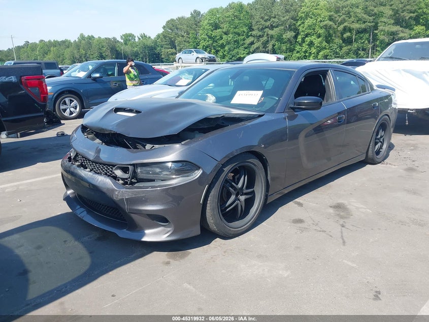 2018 Dodge Charger VIN 2C3CDXBG1JH289699 IAAI salvage auction — FRONT END, Salvage (North Carolina), sold $1,900 on 2026-07-26 (photo 2)