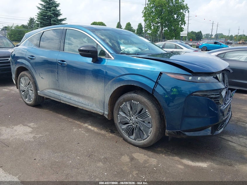 2026 Nissan Murano VIN 5N1AZ3DS4TC112872 IAAI salvage auction — FRONT END, Scrap (Michigan), sold $8,700 on 2026-07-22 (photo 1)