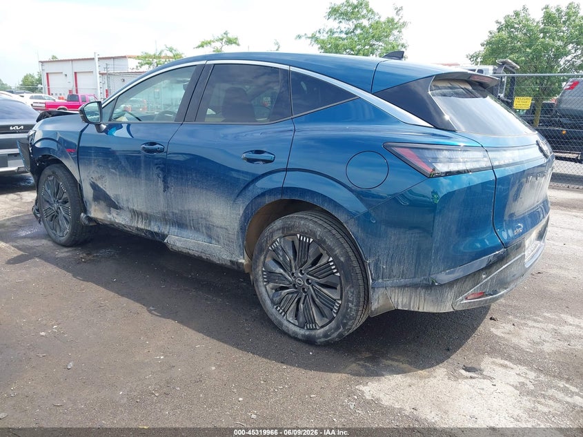 2026 Nissan Murano VIN 5N1AZ3DS4TC112872 IAAI salvage auction — FRONT END, Scrap (Michigan), sold $8,700 on 2026-07-22 (photo 3)
