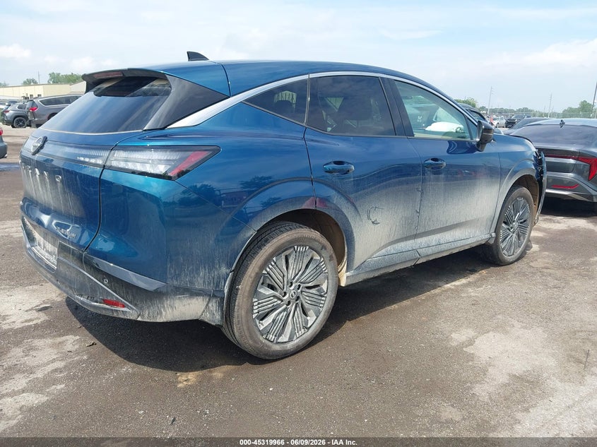 2026 Nissan Murano VIN 5N1AZ3DS4TC112872 IAAI salvage auction — FRONT END, Scrap (Michigan), sold $8,700 on 2026-07-22 (photo 4)