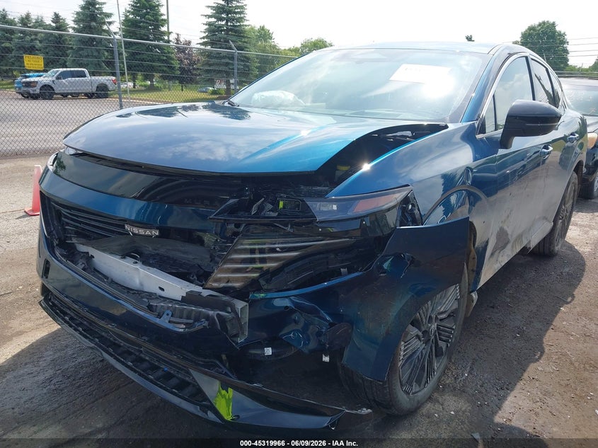 2026 Nissan Murano VIN 5N1AZ3DS4TC112872 IAAI salvage auction — FRONT END, Scrap (Michigan), sold $8,700 on 2026-07-22 (photo 6)