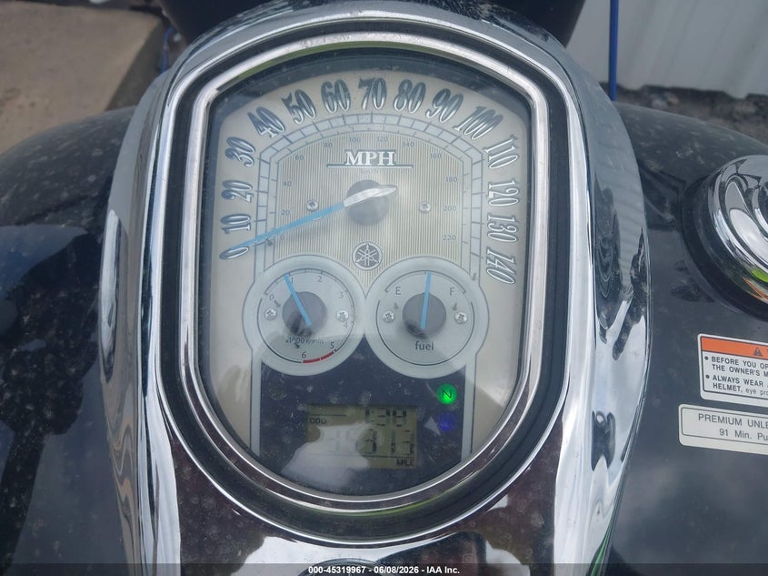 2007 Yamaha Xv1900 VIN JYAVP21E97A005091 IAAI salvage auction — LEFT FRONT, Clear (Tennessee), sold $125 on 2026-07-22 (photo 7)