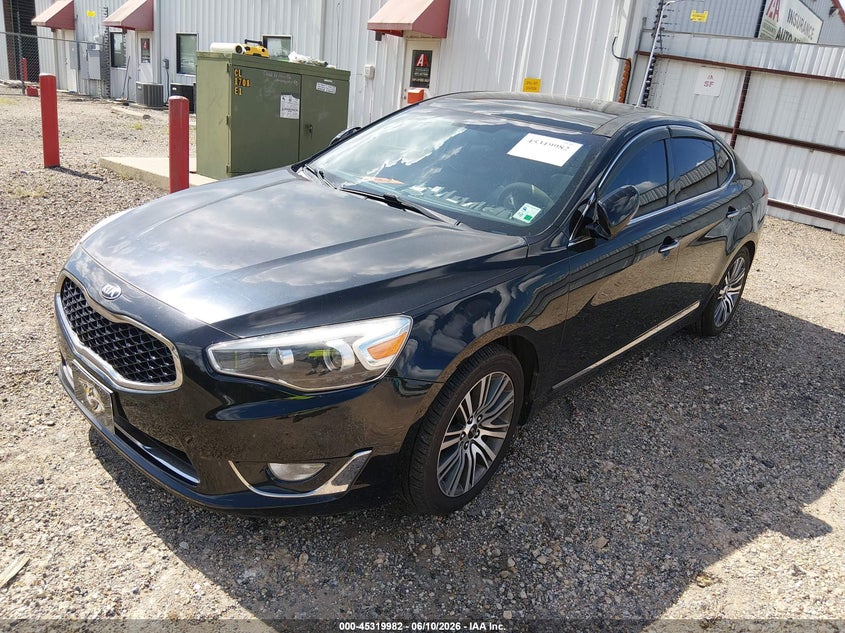 2015 Kia Cadenza VIN KNALN4D71F5171801 IAAI salvage auction — VANDALISM, Salvage (Louisiana), sold $125 on 2026-07-20 (photo 2)