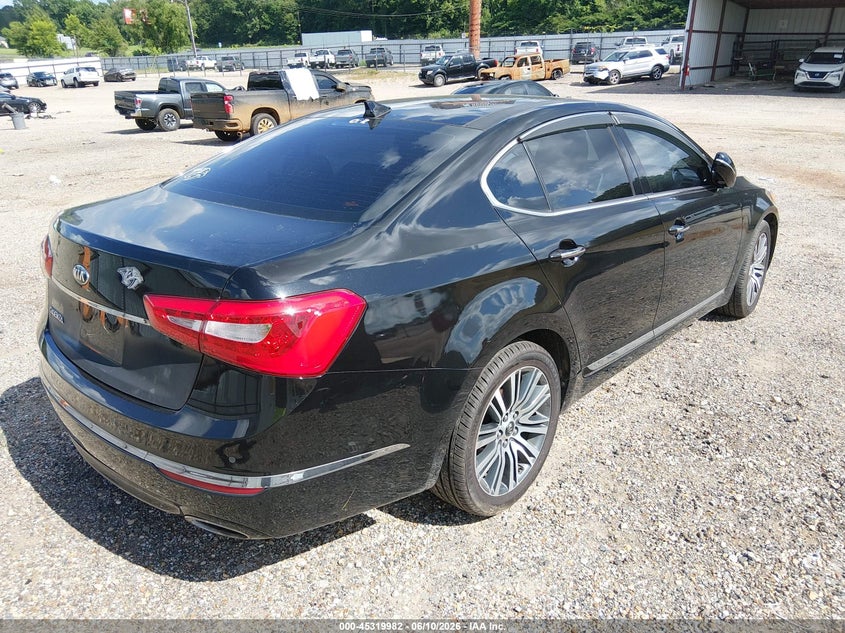 2015 Kia Cadenza VIN KNALN4D71F5171801 IAAI salvage auction — VANDALISM, Salvage (Louisiana), sold $125 on 2026-07-20 (photo 4)