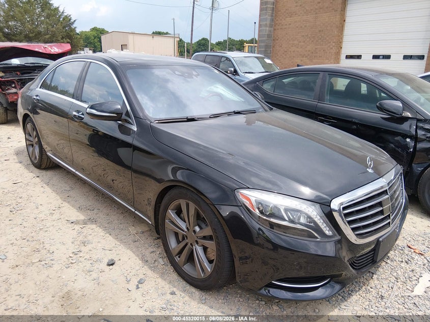 2016 Mercedes-benz S-klasse VIN WDDUG8FB6GA253709 IAAI salvage auction — LEFT SIDE, Salvage Title, sold $8,300 on 2026-07-20 (photo 1)