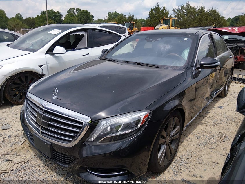 2016 Mercedes-benz S-klasse VIN WDDUG8FB6GA253709 IAAI salvage auction — LEFT SIDE, Salvage Title, sold $8,300 on 2026-07-20 (photo 2)