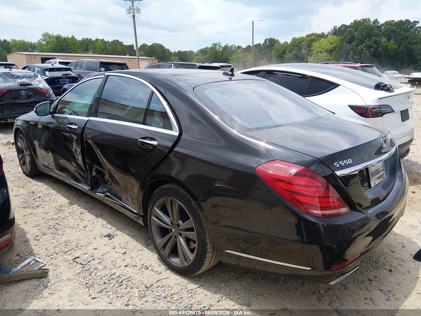 2016 Mercedes-benz S-klasse VIN WDDUG8FB6GA253709 IAAI salvage auction — LEFT SIDE, Salvage Title, sold $8,300 on 2026-07-20 (photo 3)