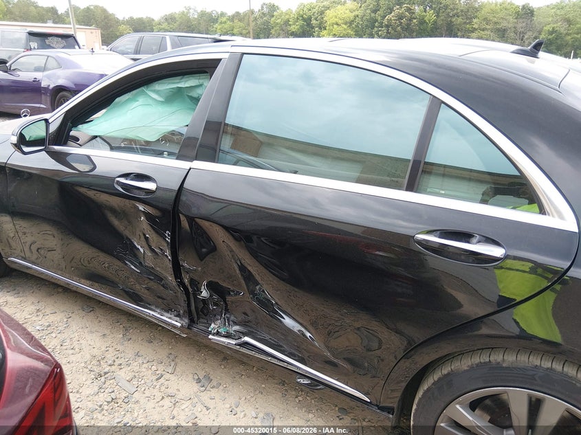 2016 Mercedes-benz S-klasse VIN WDDUG8FB6GA253709 IAAI salvage auction — LEFT SIDE, Salvage Title, sold $8,300 on 2026-07-20 (photo 6)
