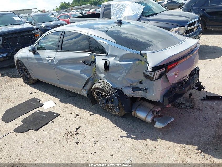 2026 Kia K5 VIN KNAG44J89T5463743 IAAI salvage auction — LEFT & RIGHT, Salvage Title, sold $7,150 on 2026-07-29 (photo 3)