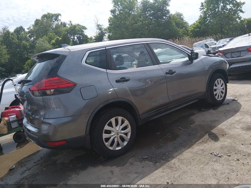 2017 Nissan Rogue VIN KNMAT2MV7HP530448 IAAI salvage auction — FRONT END, Salvage Title, sold $675 on 2026-07-16 (photo 4)