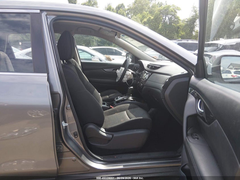 2017 Nissan Rogue VIN KNMAT2MV7HP530448 IAAI salvage auction — FRONT END, Salvage Title, sold $675 on 2026-07-16 (photo 5)