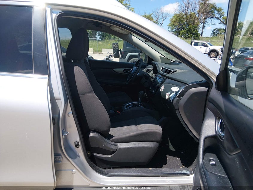 2016 Nissan Rogue VIN KNMAT2MT1GP718153 IAAI salvage auction — FRONT END, Salvage Title, sold $925 on 2026-07-09 (photo 5)