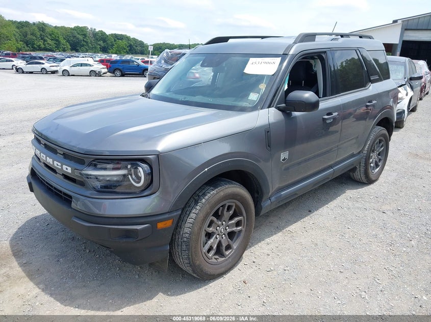 2024 Ford Bronco sport VIN 3FMCR9B65RRE12142 IAAI salvage auction — RIGHT SIDE, Salvage Title, sold $7,400 on 2026-08-18 (photo 2)