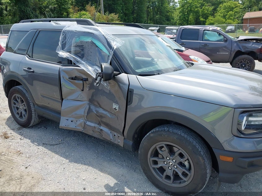2024 Ford Bronco sport VIN 3FMCR9B65RRE12142 IAAI salvage auction — RIGHT SIDE, Salvage Title, sold $7,400 on 2026-08-18 (photo 6)