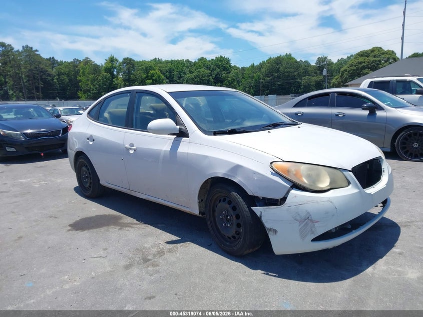 2010 Hyundai Elantra VIN KMHDU4AD3AU852623 IAAI salvage auction — NORMAL WEAR, Repossession Paperwork (Georgia), sold $275 on 2026-07-22 (photo 1)