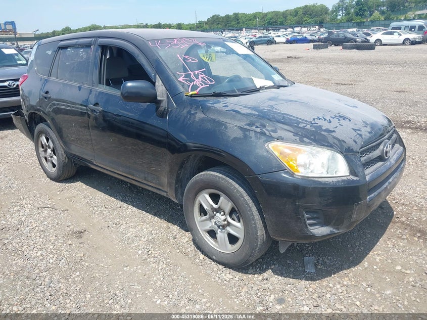 2010 Toyota Rav4 VIN JTMBF4DV5AD031727 IAAI salvage auction — FRONT & REAR, Mv-907A (New York), sold $1,825 on 2026-07-14 (photo 1)