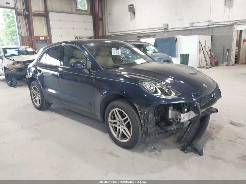 2017 Porsche Macan VIN WP1AA2A52HLB02013 IAAI salvage auction — LEFT REAR, Mv-907A (New York), sold $6,050 on 2026-07-15 (photo 1)