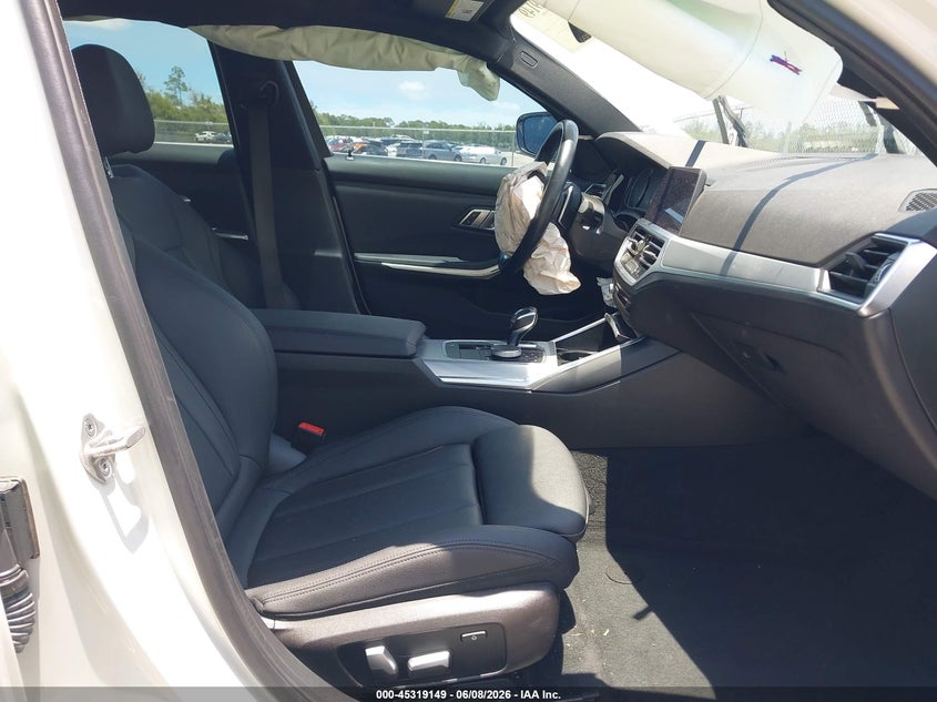 2021 BMW 3er VIN 3MW5R1J04M8B85534 IAAI salvage auction — FRONT END, Salvage Title, sold $8,300 on 2026-07-09 (photo 5)