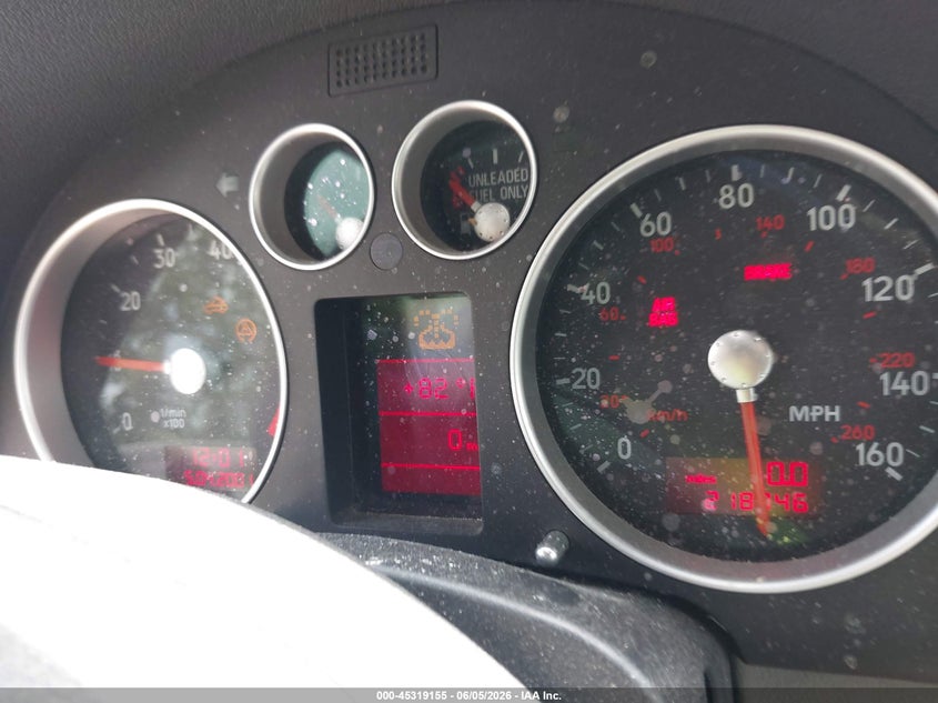 2001 Audi Tt VIN TRUUT28NX11012355 IAAI salvage auction — NORMAL WEAR, Clear (Indiana), sold $400 on 2026-07-15 (photo 7)