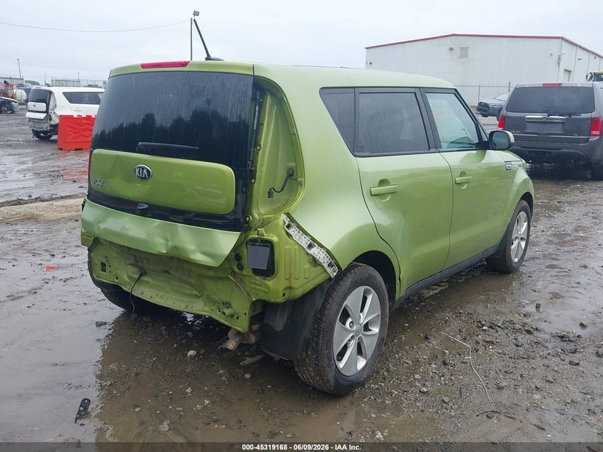 2016 Kia Soul VIN KNDJN2A2XG7841052 IAAI salvage auction — REAR END, Salvage Title, sold $1,000 on 2026-07-09 (photo 4)