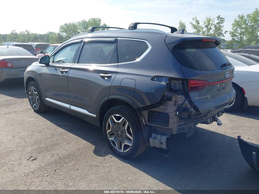 2023 Hyundai Santa fe VIN KM8S7DA28PU070968 IAAI salvage auction — REAR END, Salvage Title, sold $11,800 on 2026-07-21 (photo 3)