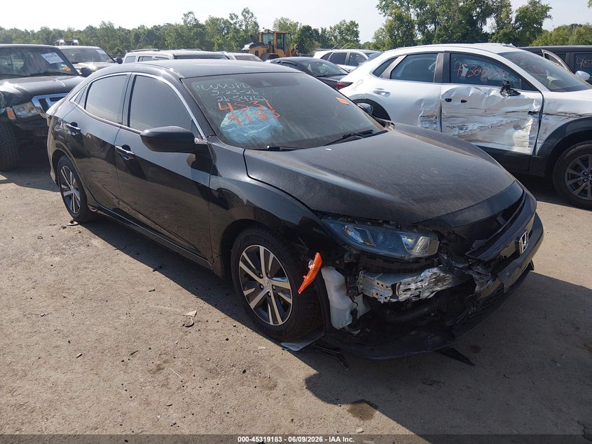 2020 Honda Civic VIN SHHFK7H36LU422371 IAAI salvage auction — FRONT END, Salvage Title, sold $5,300 on 2026-07-10 (photo 1)