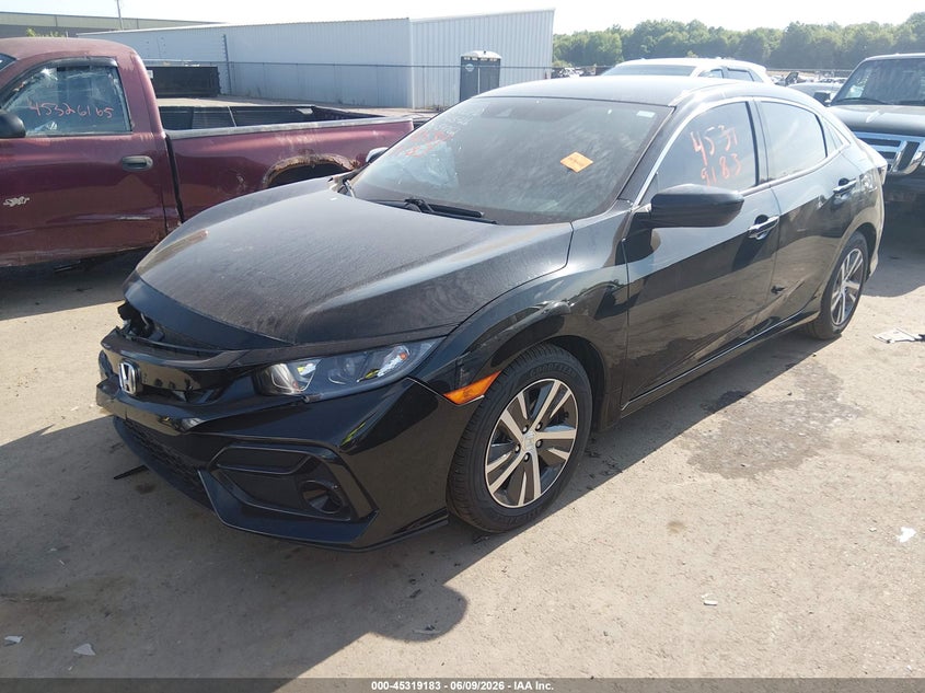 2020 Honda Civic VIN SHHFK7H36LU422371 IAAI salvage auction — FRONT END, Salvage Title, sold $5,300 on 2026-07-10 (photo 2)