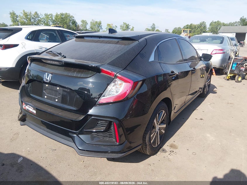 2020 Honda Civic VIN SHHFK7H36LU422371 IAAI salvage auction — FRONT END, Salvage Title, sold $5,300 on 2026-07-10 (photo 4)