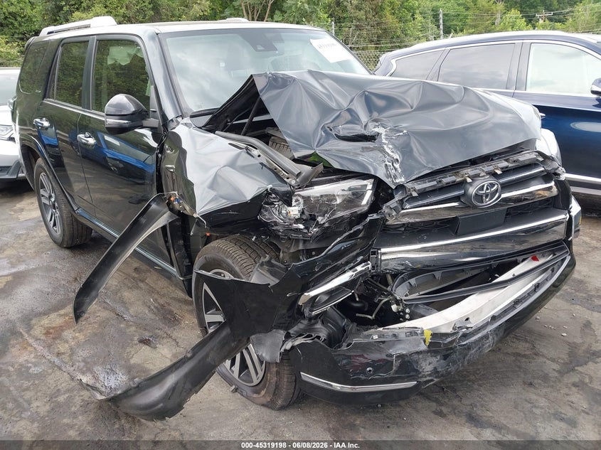 2021 Toyota 4runner VIN JTEDU5JR0M5247751 IAAI salvage auction — RIGHT FRONT, Salvage Title, sold $11,200 on 2026-07-30 (photo 6)