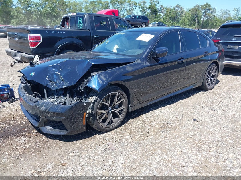 2022 BMW VIN WBA73BJ08NWX82565 IAAI salvage auction — FRONT END, Mv-907A (New York), sold $18,400 on 2026-07-28 (photo 2)