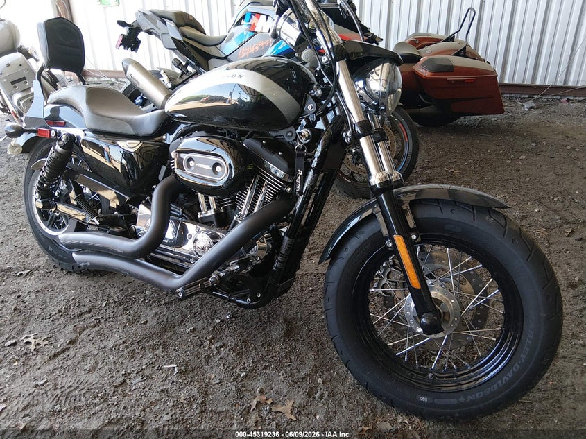 2018 Harley-davidson Nightster VIN 1HD1CT319JC418394 IAAI salvage auction — LEFT SIDE, Salvage (Massachusetts), sold $1,650 on 2026-07-28 (photo 1)