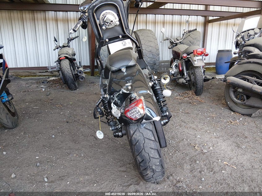 2018 Harley-davidson Nightster VIN 1HD1CT319JC418394 IAAI salvage auction — LEFT SIDE, Salvage (Massachusetts), sold $1,525 on 2026-07-21 (photo 6)
