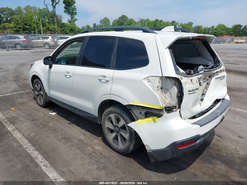 2017 Subaru Forester VIN JF2SJAEC5HH441085 IAAI salvage auction — REAR END, Salvage (North Carolina), sold $125 on 2026-07-30 (photo 3)