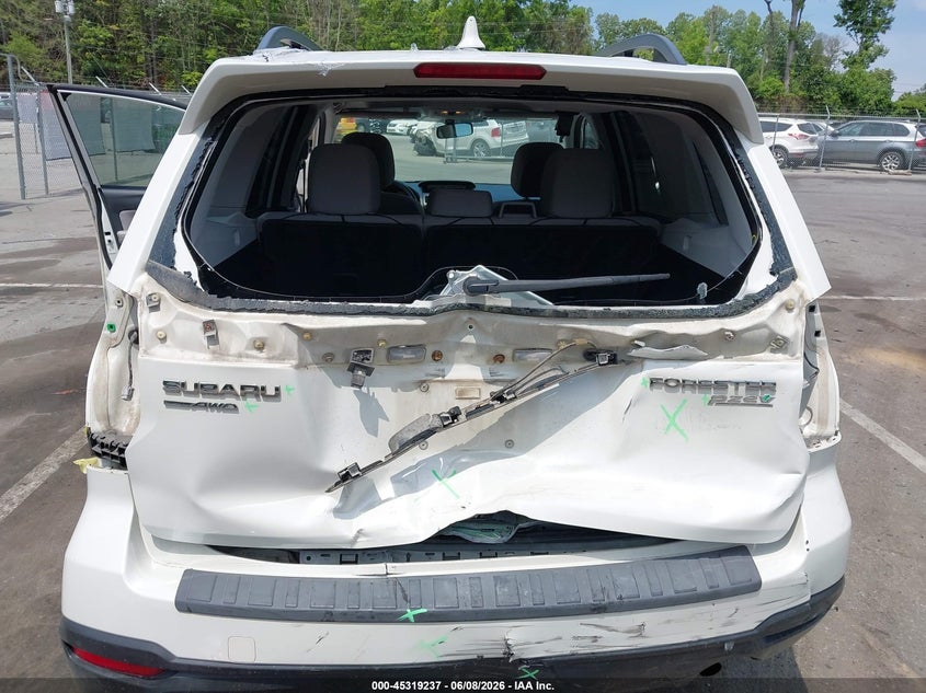 2017 Subaru Forester VIN JF2SJAEC5HH441085 IAAI salvage auction — REAR END, Salvage (North Carolina), sold $125 on 2026-07-30 (photo 6)