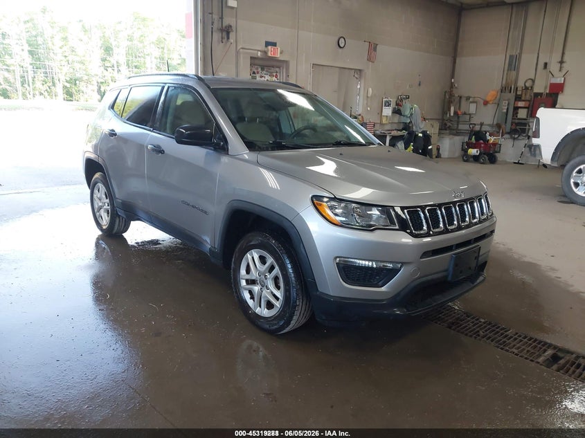 2018 Jeep Compass VIN 3C4NJDAB6JT342230 — IAAI salvage auction photo