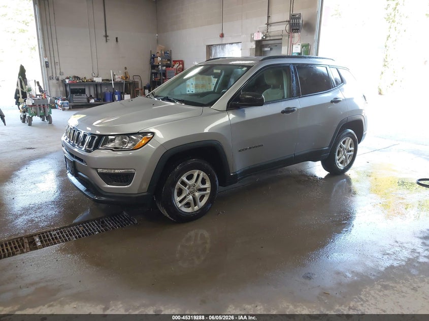 2018 Jeep Compass VIN 3C4NJDAB6JT342230 IAAI salvage auction — NORMAL WEAR, Sf97 (Maine), sold $7,600 on 2026-07-31 (photo 2)