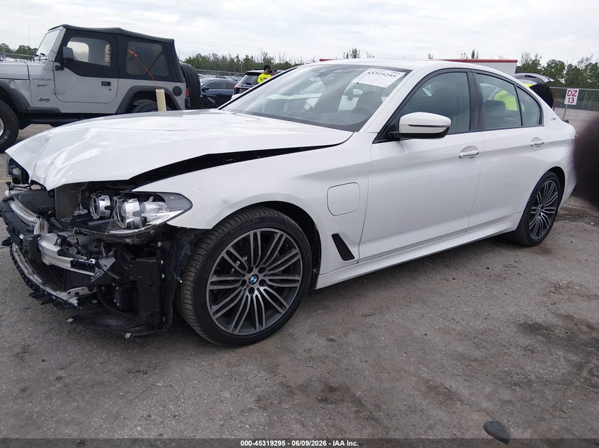 2018 BMW 5er VIN WBAJA9C59JB253303 IAAI salvage auction — FRONT END, Salvage Title, sold $7,475 on 2026-07-27 (photo 2)