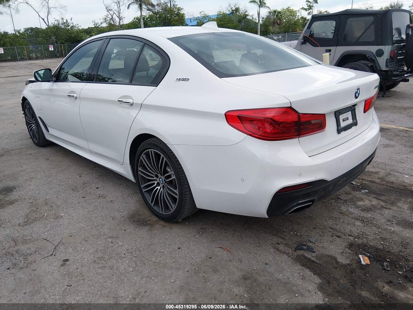 2018 BMW 5er VIN WBAJA9C59JB253303 IAAI salvage auction — FRONT END, Salvage Title, sold $7,475 on 2026-07-27 (photo 3)