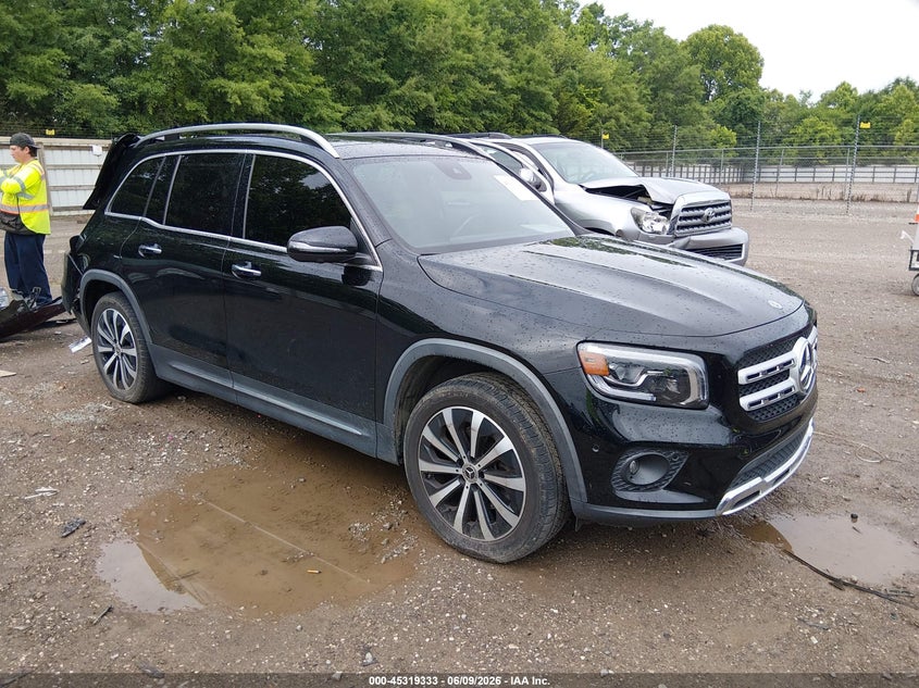 2022 Mercedes-benz Glb VIN W1N4M4HB0NW192696 IAAI salvage auction — REAR END, Salvage (Tennessee), sold $7,400 on 2026-07-29 (photo 1)