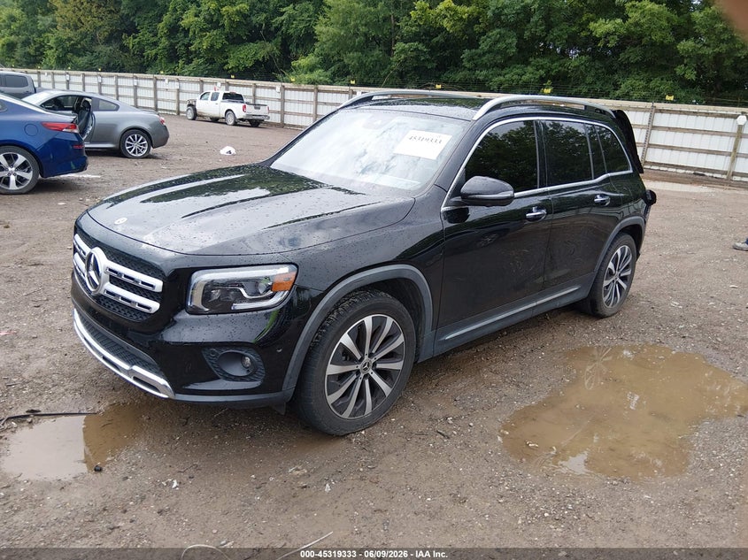 2022 Mercedes-benz Glb VIN W1N4M4HB0NW192696 IAAI salvage auction — REAR END, Salvage (Tennessee), sold $7,400 on 2026-07-29 (photo 2)