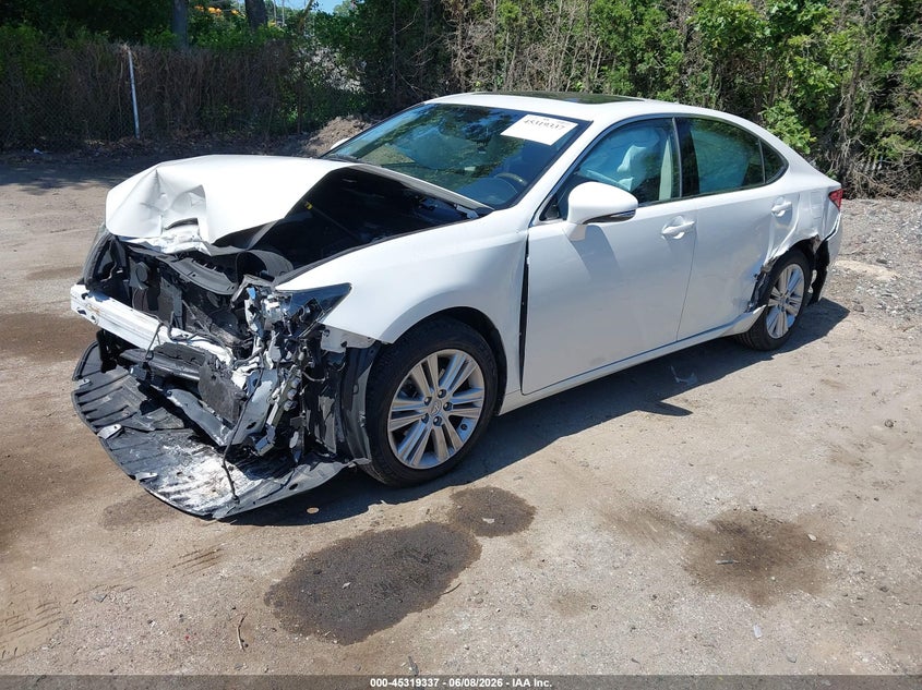 2014 Lexus ES VIN JTHBK1GG0E2115056 IAAI salvage auction — FRONT END, Salvage (Rhode Island), sold $325 on 2026-07-28 (photo 2)